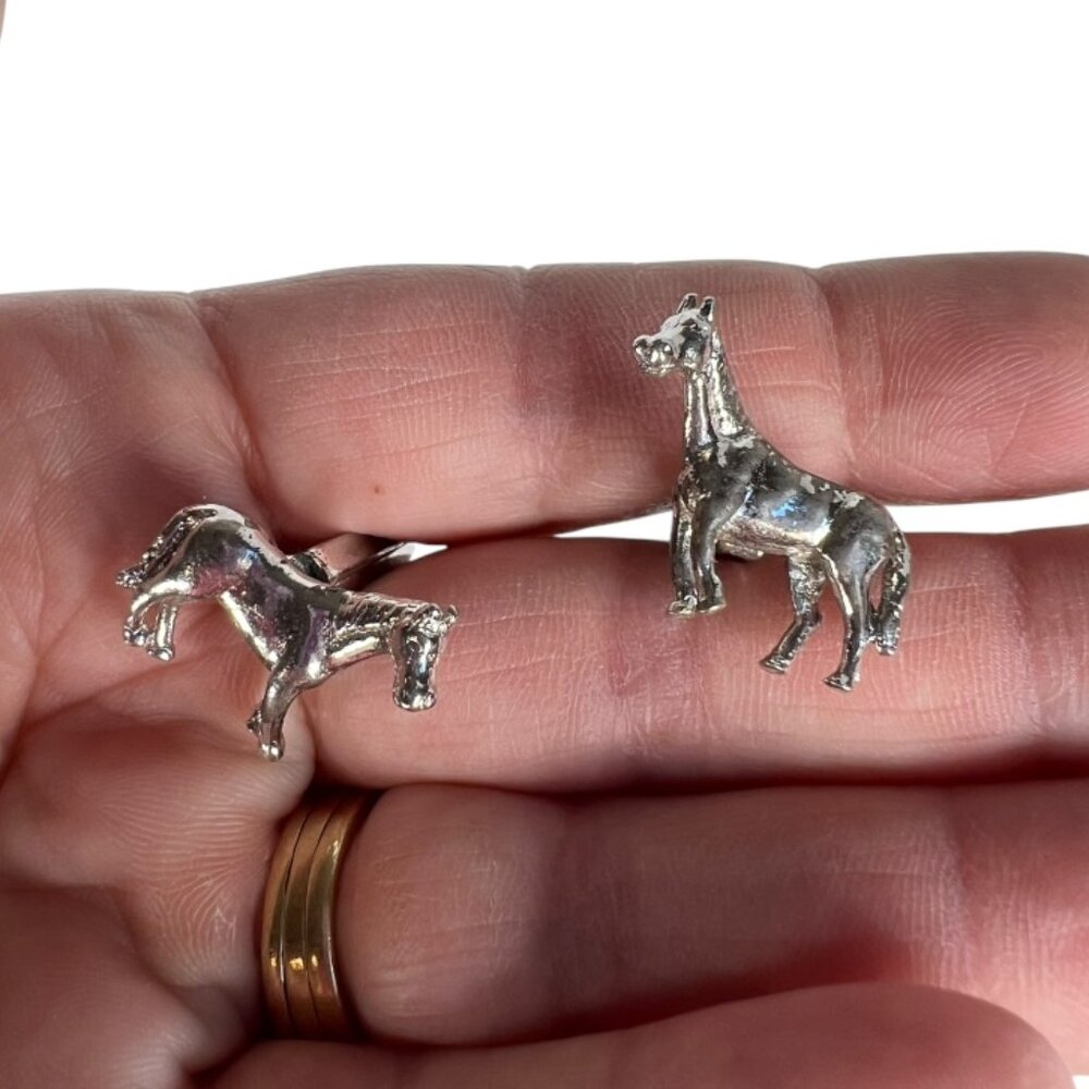 Vintage Swank Horse‎ Cufflinks